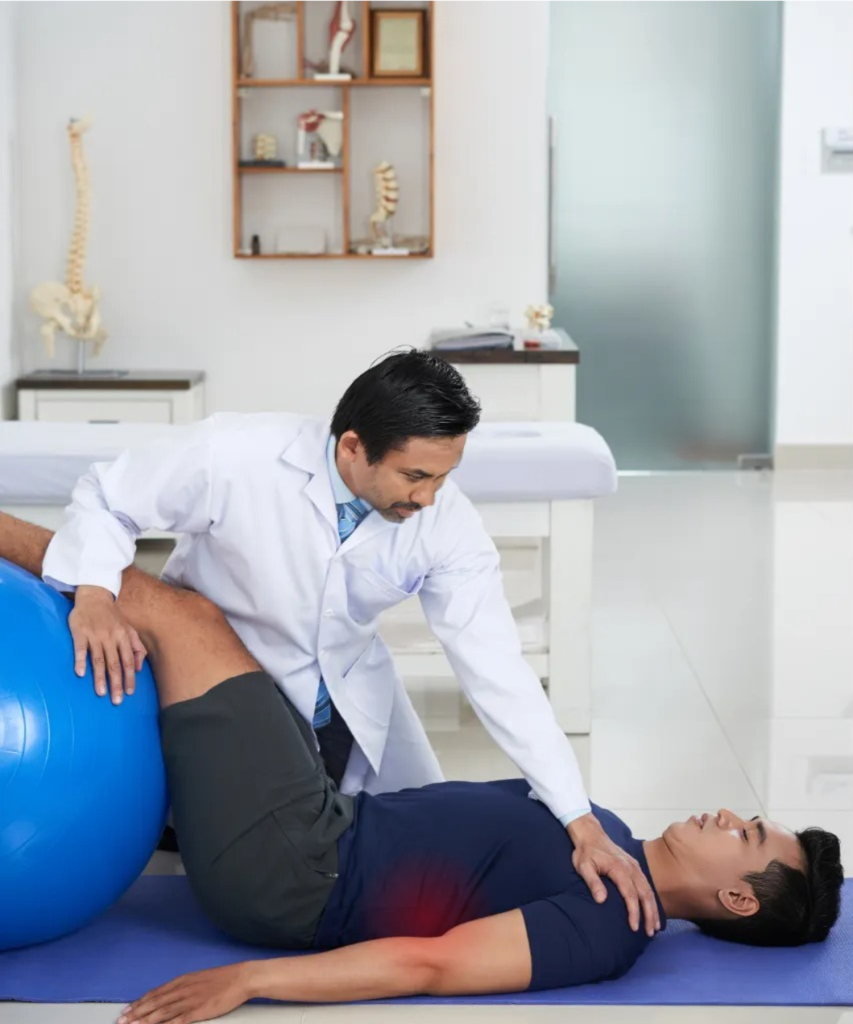 Professional back pain treatment by a Chartered Physiotherapist in Dundalk at Therapeutic Touch Physiotherapy Center.